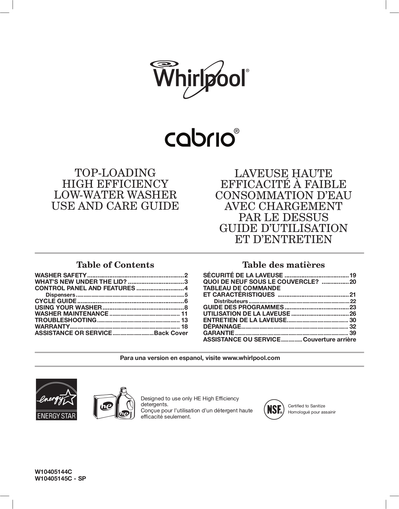 Whirlpool Wtw7040dw1 Washer Owner